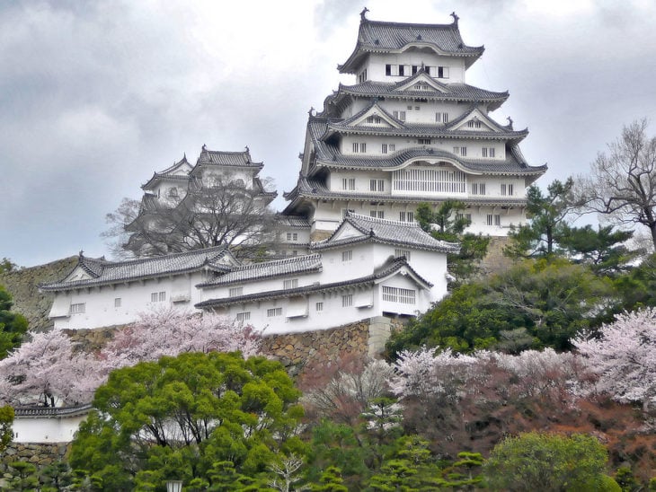 castillo clásico japonés