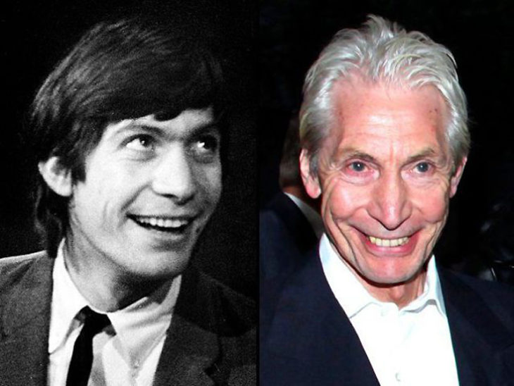 antes y después de charlie watts