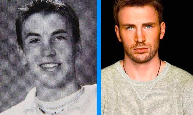 chris evans antes y después