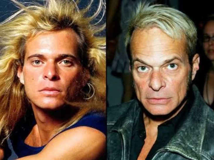 antes y después de david lee roth