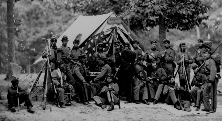 soldados de la guerra civil usa