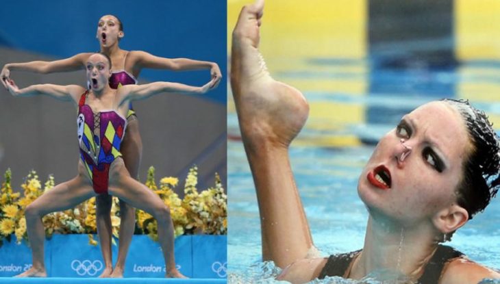 chica en la alberca olimpiadas