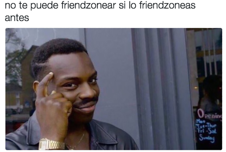 meme de Kayode sobre la friendzone