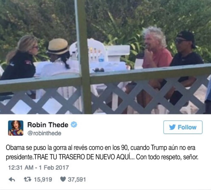 mujer pide a obama que traiga su trasero 