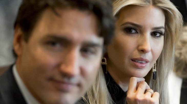 ivanka trump y justin trudeau