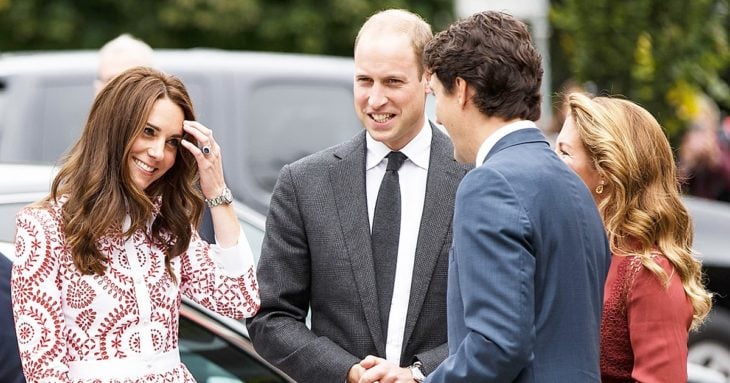 kate middleton y justin trudeau