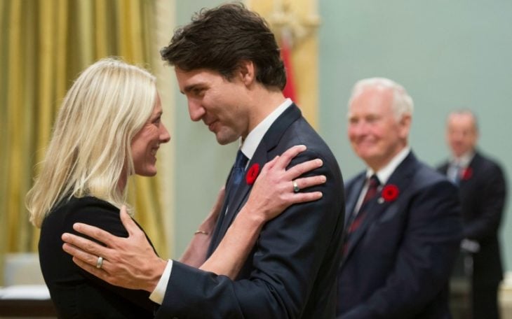 Catherine McKenna y justin trudeau