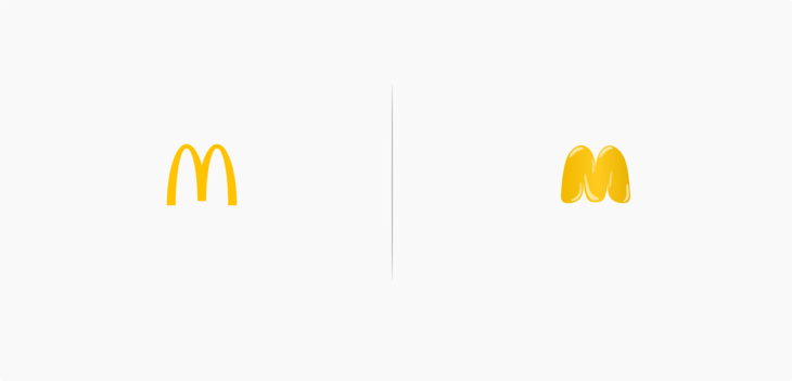 logo de mcdonalds rediseñado