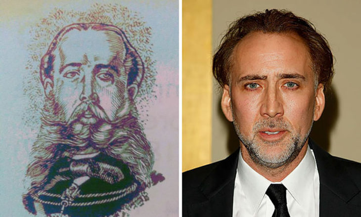 Maximiliano de Hasburgo y Nicolas Cage