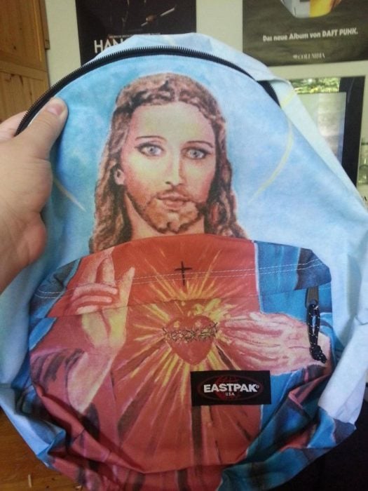 mochila de jesucristo