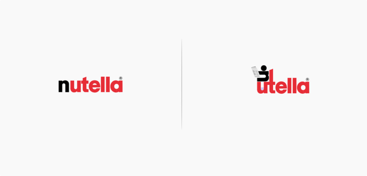 logo de nutella rediseñado