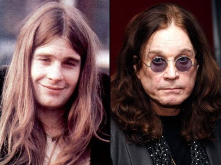 Ozzy Osbourne antes y después