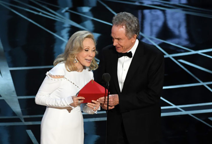 Warren Beatty y Faye Dunaway