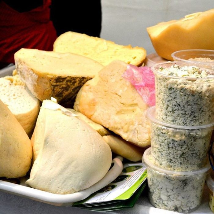 variedad de quesos 