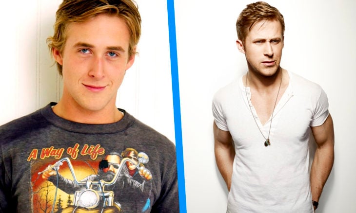 Ryan Gosling antes y después