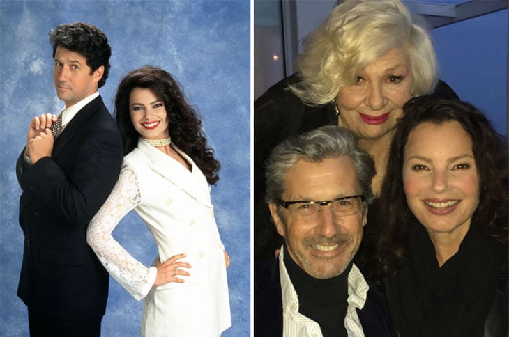 actores de the nanny 1993 vs 2016