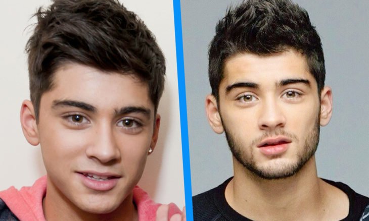 zayn malik antes y después