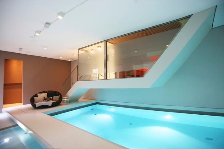 piscina en tu habitación