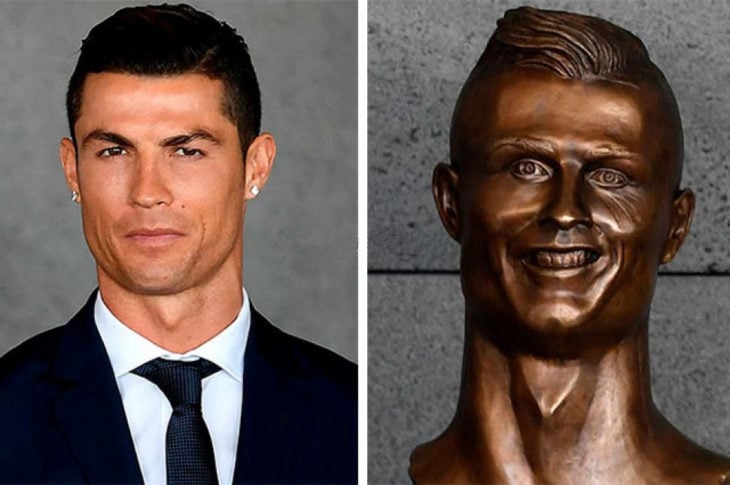 estatua cristian ronaldo