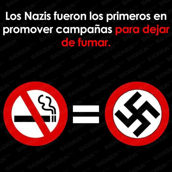 tabaquismo nazis