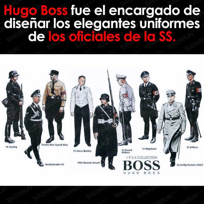 trajes hugo boss nazis