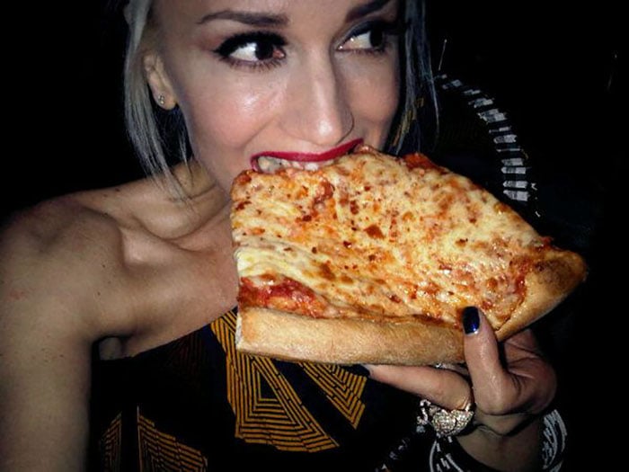 amosos comiendo Gwen Stefani
