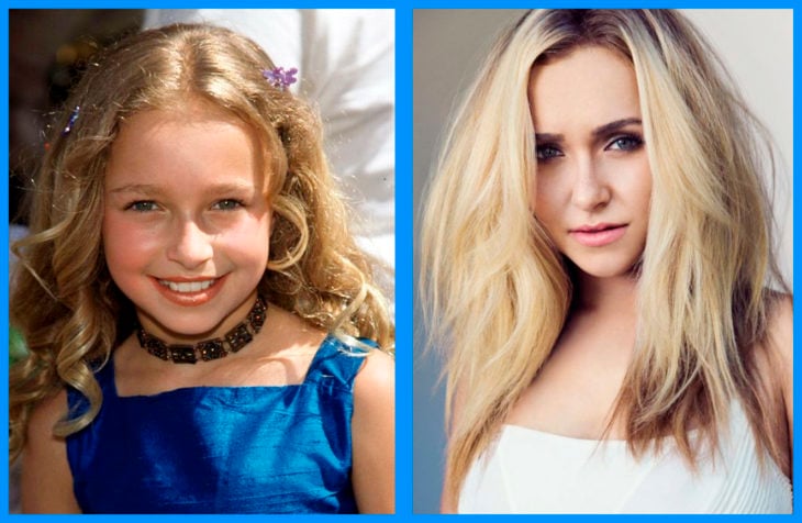  Hayden Panettiere antes y después