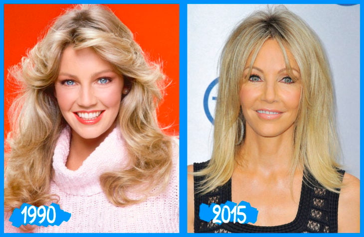 Heather locklear antes y después