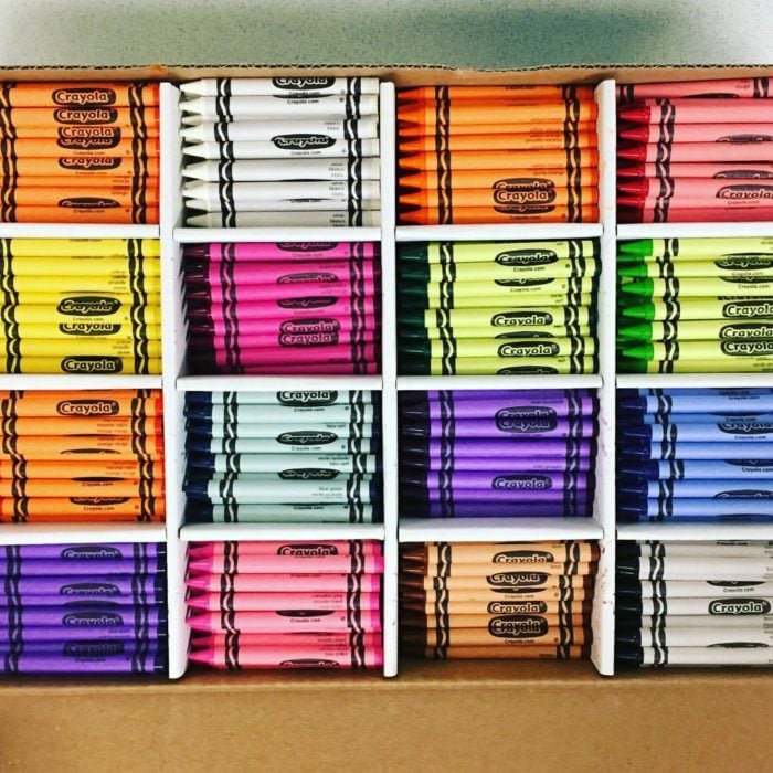 crayones por colores