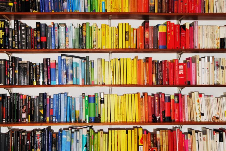 libros por colores