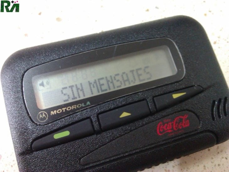 beeper sin mensajes 90's