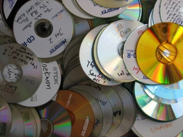 cds quemados 90's