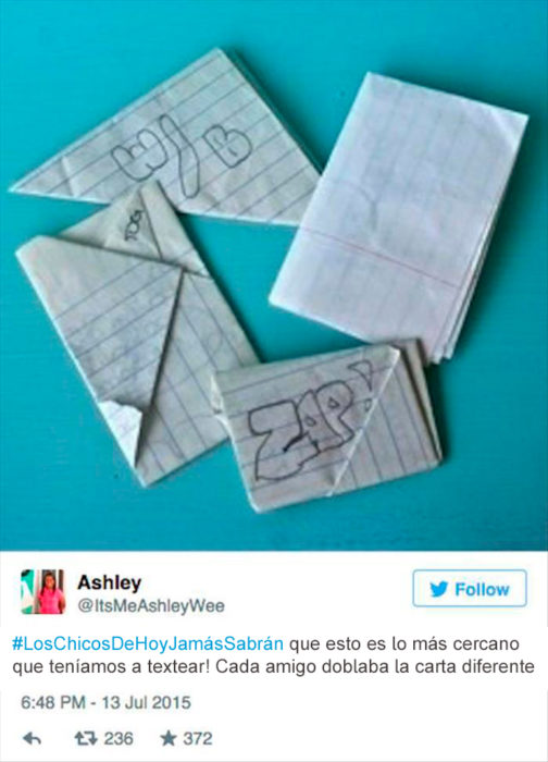 cartas en los 90's