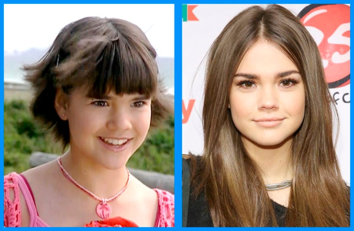 Maia Mitchell antes y después