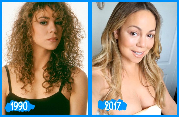 Mariah Carey antes y después