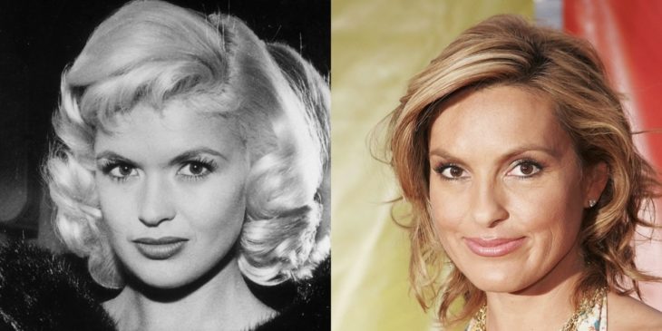 Mariska Hargitay y Jayne Mansfield