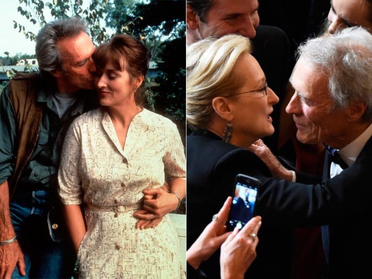 Meryl Streep y Clint Eastwood