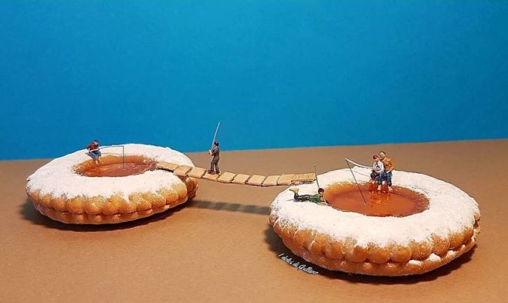 tartaleta postre miniatura italiano