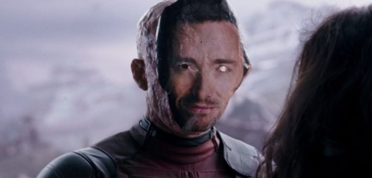 cameo deadpool máscara de hugh jackman 