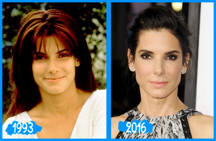  Sandra Bullock antes y después