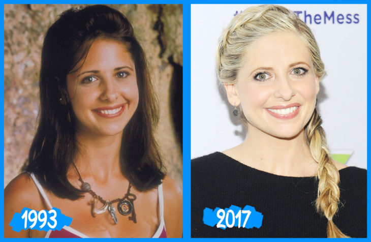 Sarah Michelle Gellar antes y después