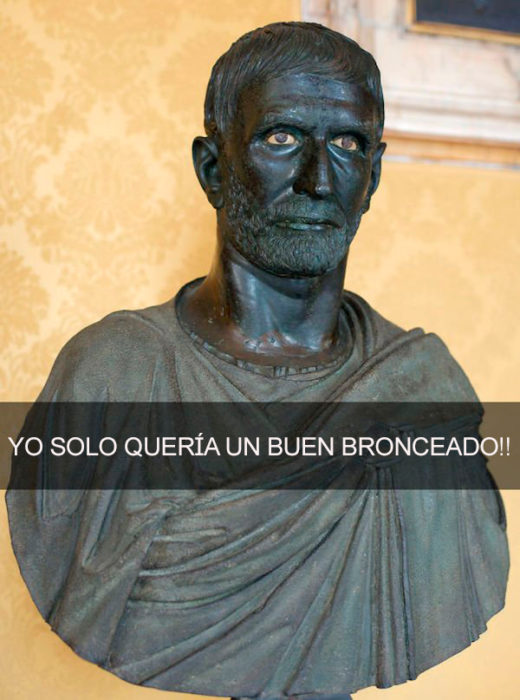 Snapchats divertidos - quería un bronceado