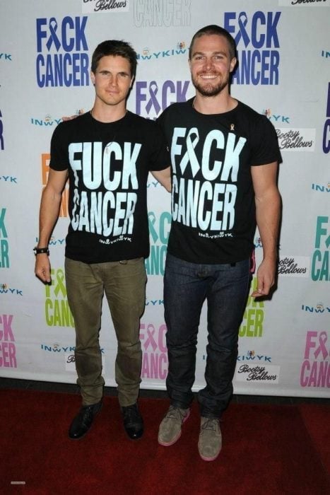 Stephen Amell y Robbie Amell