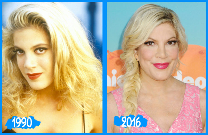  Tori Spelling antes y después