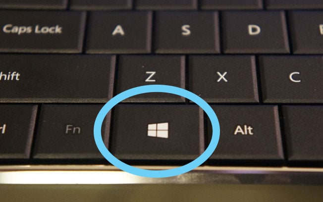 Teclado Windows botón de inicio