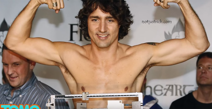 justin trudeau boxeador