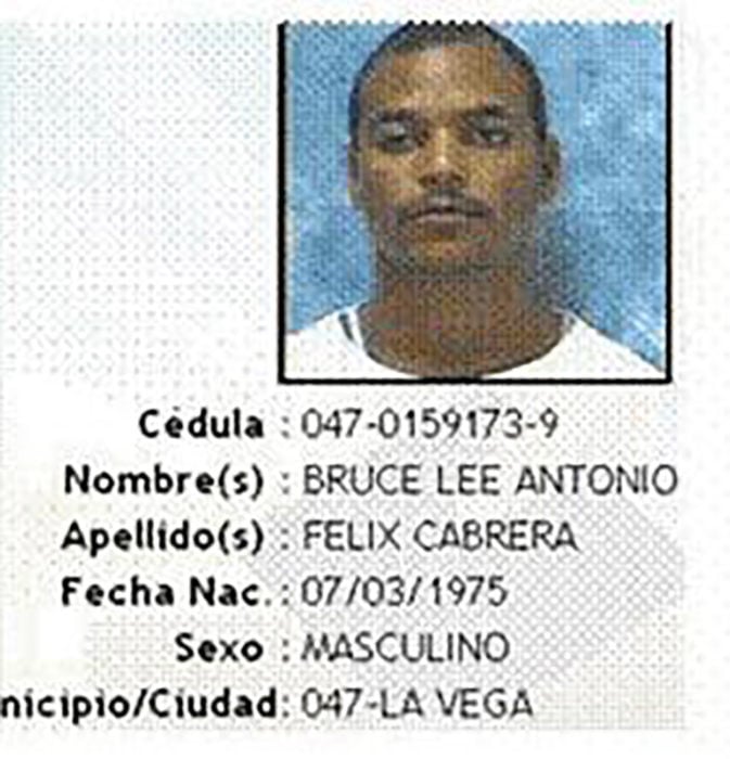 identificación de persona llamada bruce lee