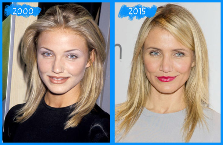 cameron diaz en el 200 y el 2015