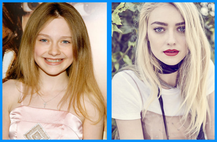 dakota fanning antes y después