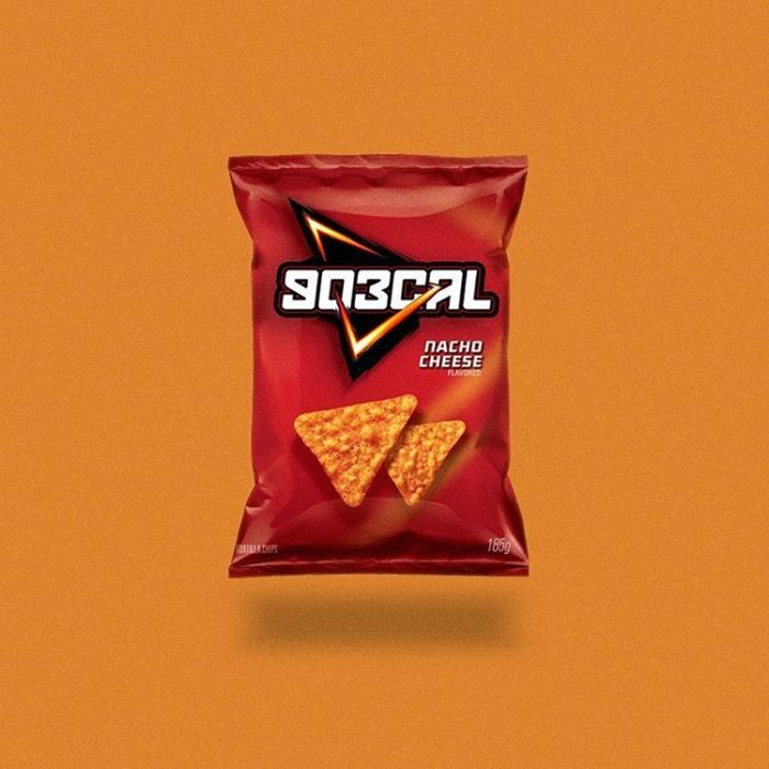 empque redieñado de doritos para que diga cuantas calorías tiene